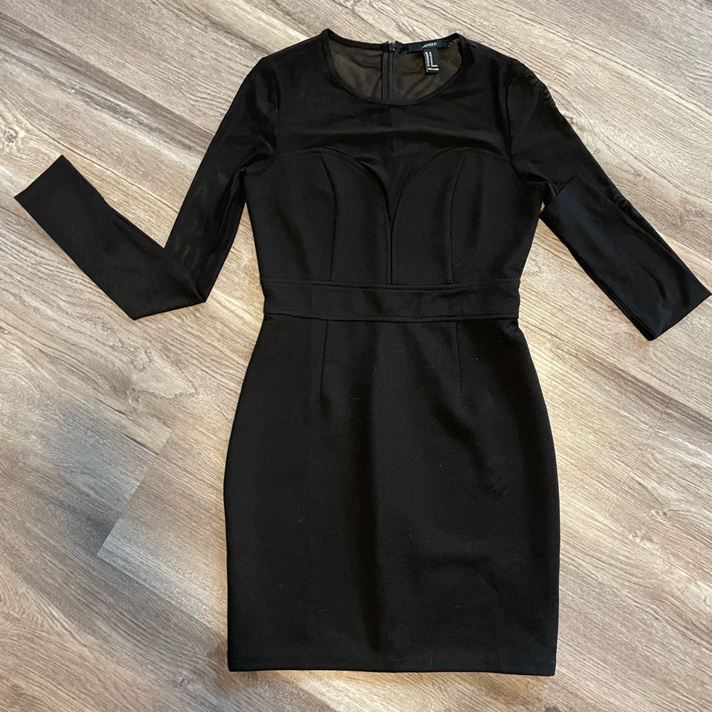 Forever 21 black cocktail dress